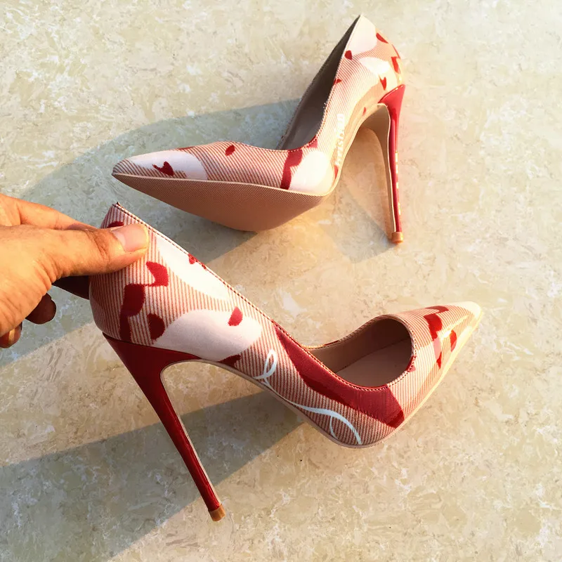 Buono Scarpe/туфли Mary jane на высоком каблуке шпильке с буквенным принтом Женские туфли