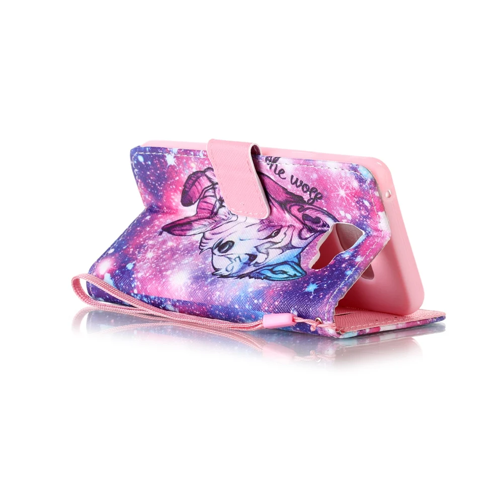 Новый Роскошный Окрашенные Стиль Кожа PU Кожаный Бумажник Флип дело чехол для Samsung