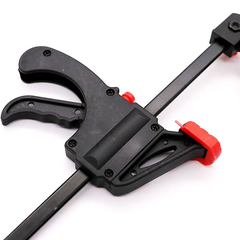 4 inch Quick Ratchet Release Speed Squeeze Wood Working Work Bar F Clamp Clip Kit Gadget Tool DIY Hand | Инструменты