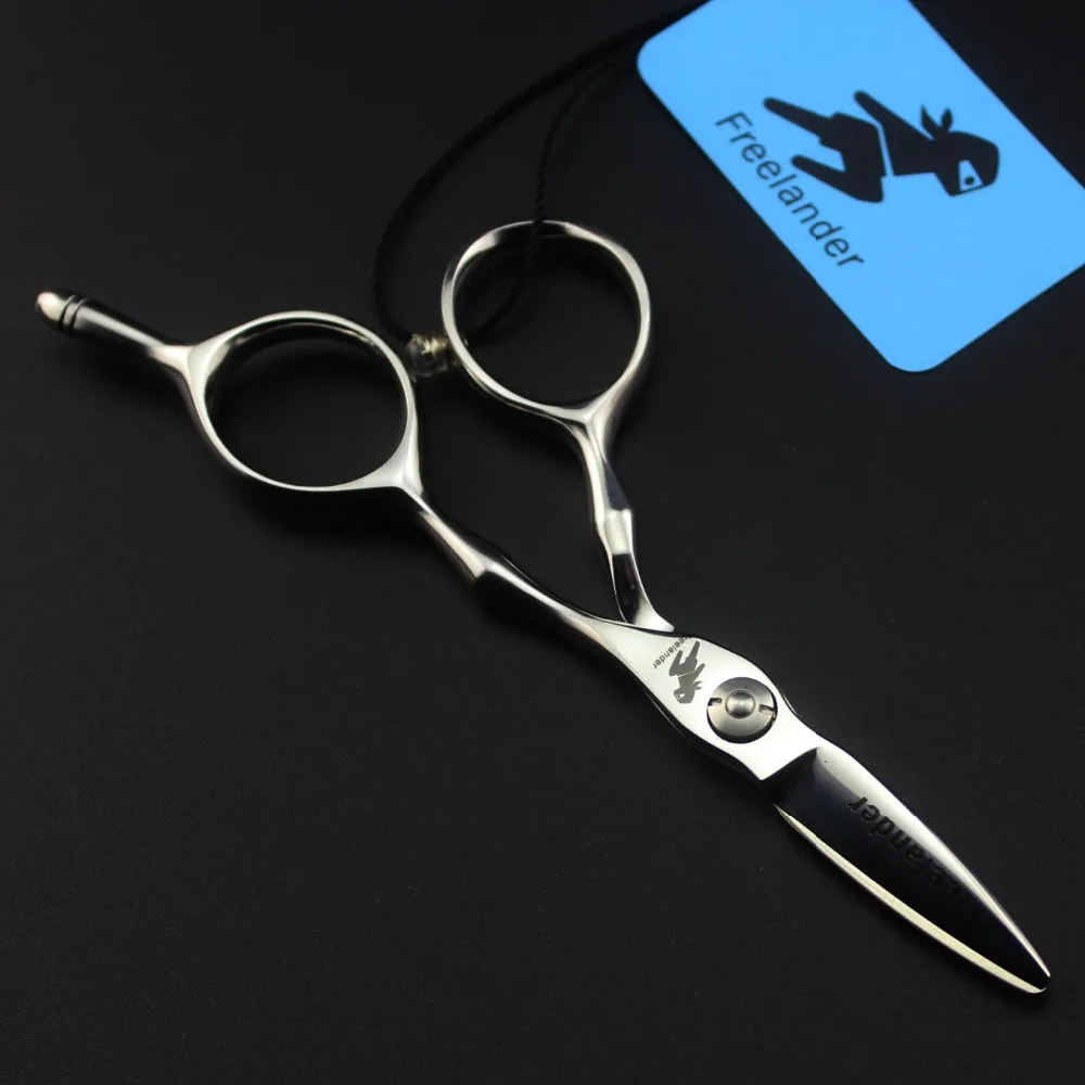 

Freelander Professional Hairdressing Scissors 4.5 inch Top Quality,Japanese 440C Stainless Steel Safety Shear, Beard & Mustache