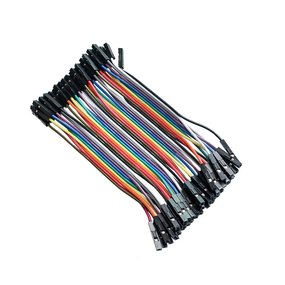 Dupont line 120 шт. 10 см разъем штырь гнездо и перемычка кабель для Arduino Набор