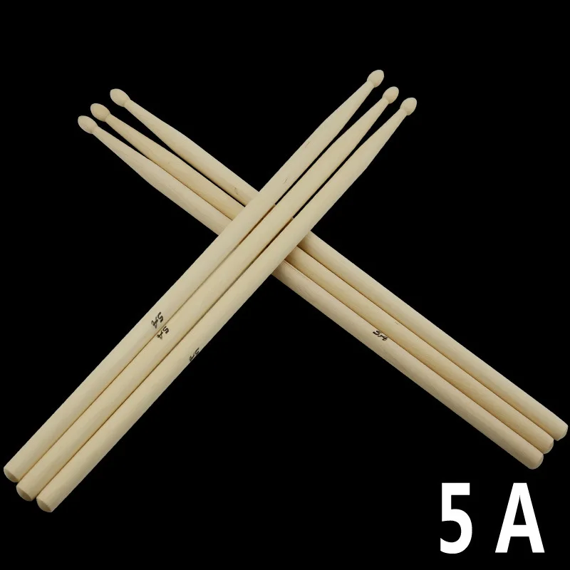 Палочки для барабанов 5А Hickory орехового дерева палочки 7А музыкальные инструменты