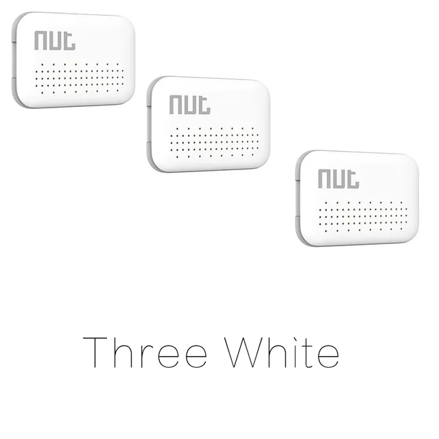 three pieces Nut 3 мини умный искатель, itag Bluetooth трекер анти-потеря напоминание беспроводной ключ искатель ПЭТ локатор багаж кошелек телефон искатель - Цвет: three pieces