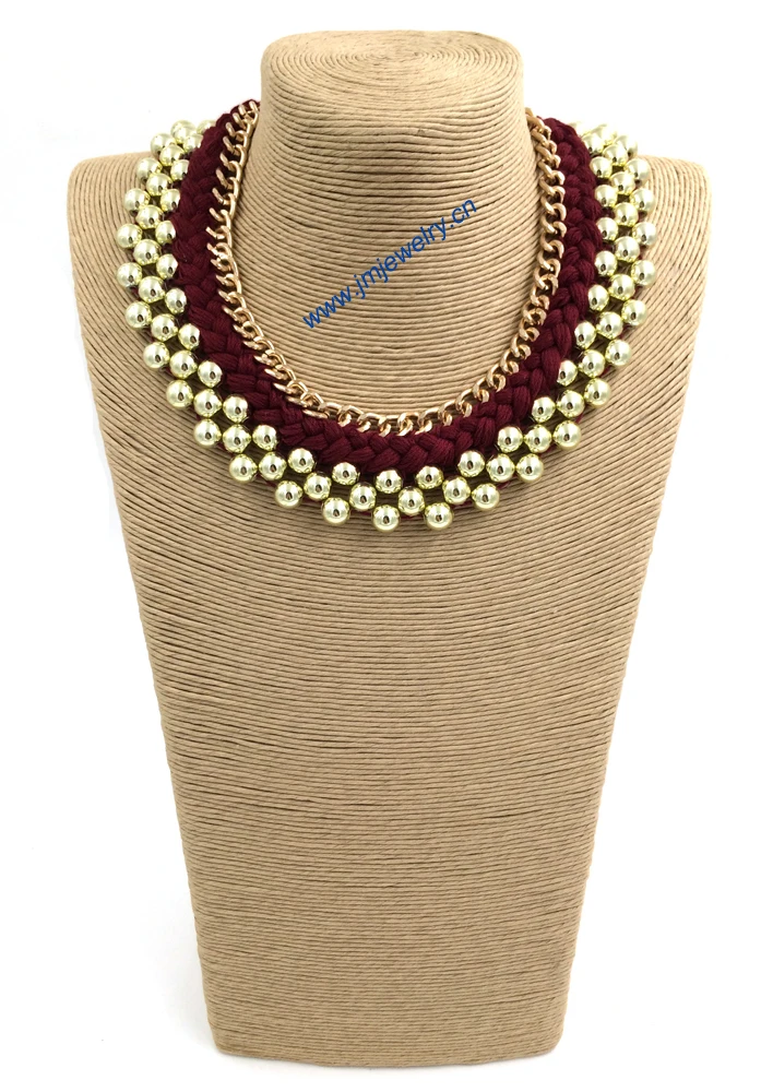 ?? 女性の服アクセサリー手作りビクトリア朝のネックレスボヘミアンコリア長いビーズフリンジネックレス