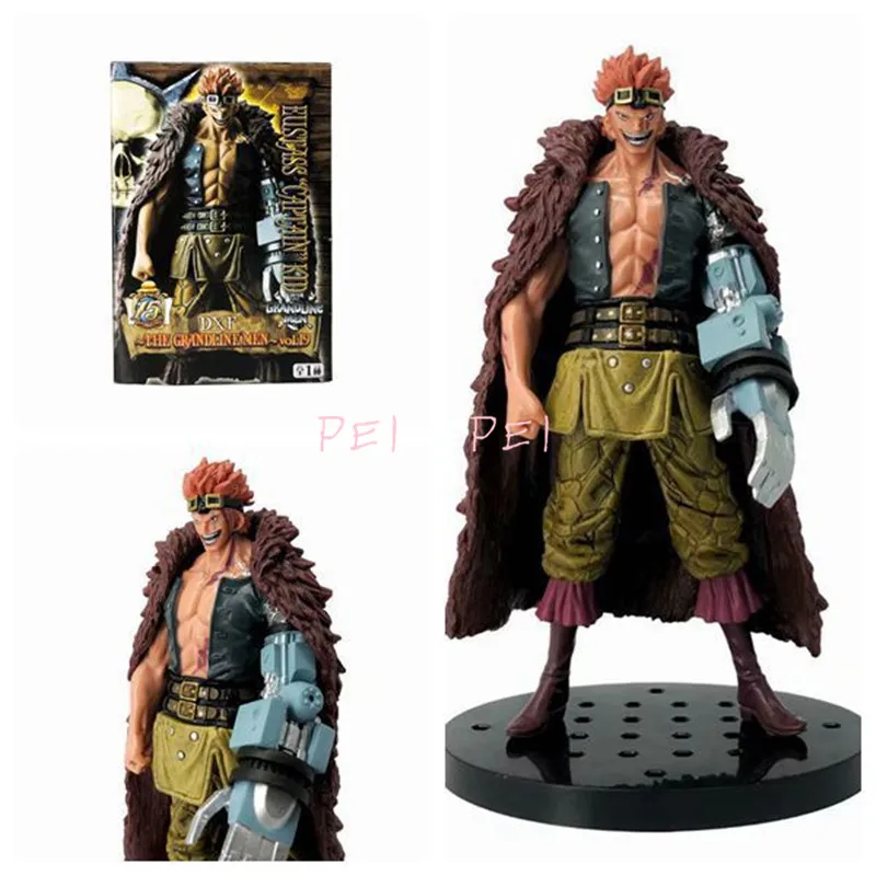 Аниме One Piece Eustass детский великолепный парусник DXF VOL.19 ПВХ экшн фигурка