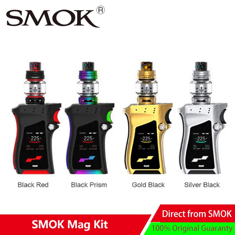 Электронная сигарета SMOK комплект MAG Smok mag 225 W коробка мод 18650 & TFV12 принц танк