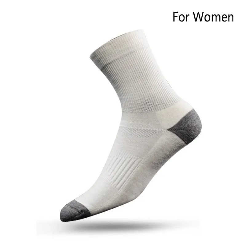white for women 3 пары Высокое качество Австралия мериносовая шерсть теплые женские носки зимние повседневные мужские носки - Цвет: white for women