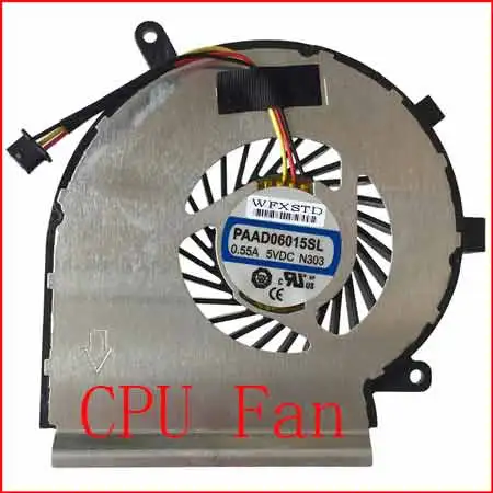 Вентилятор охлаждения Gpu для MSI GE62 GE72 PE60 PE70 GL62 GP62 PAAD06015SL N302 кулер для ноутбука радиаторы охлаждения Gpu вентилятор