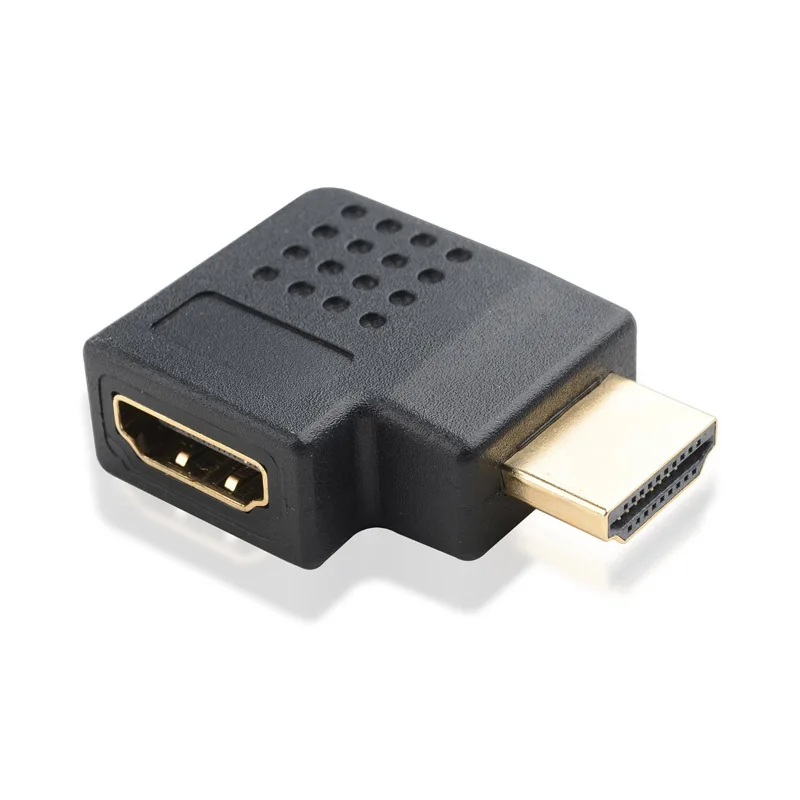 90 градусный переходник с левым углом для HDTV Новый hdmi адаптер разъема M/F JLRL88| |