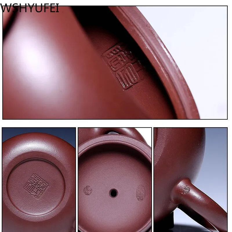 190 мл термостойкий стеклянный толстый чайник ручной работы из боросиликатного