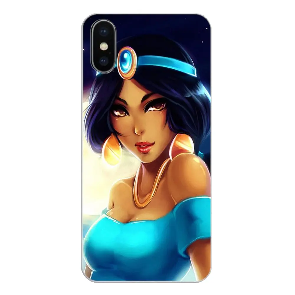 Капа Аладдин и Принцесса Жасмин силиконовый чехол сумка для Huawei Honor 5A LYO-L21 Y6 II Compact