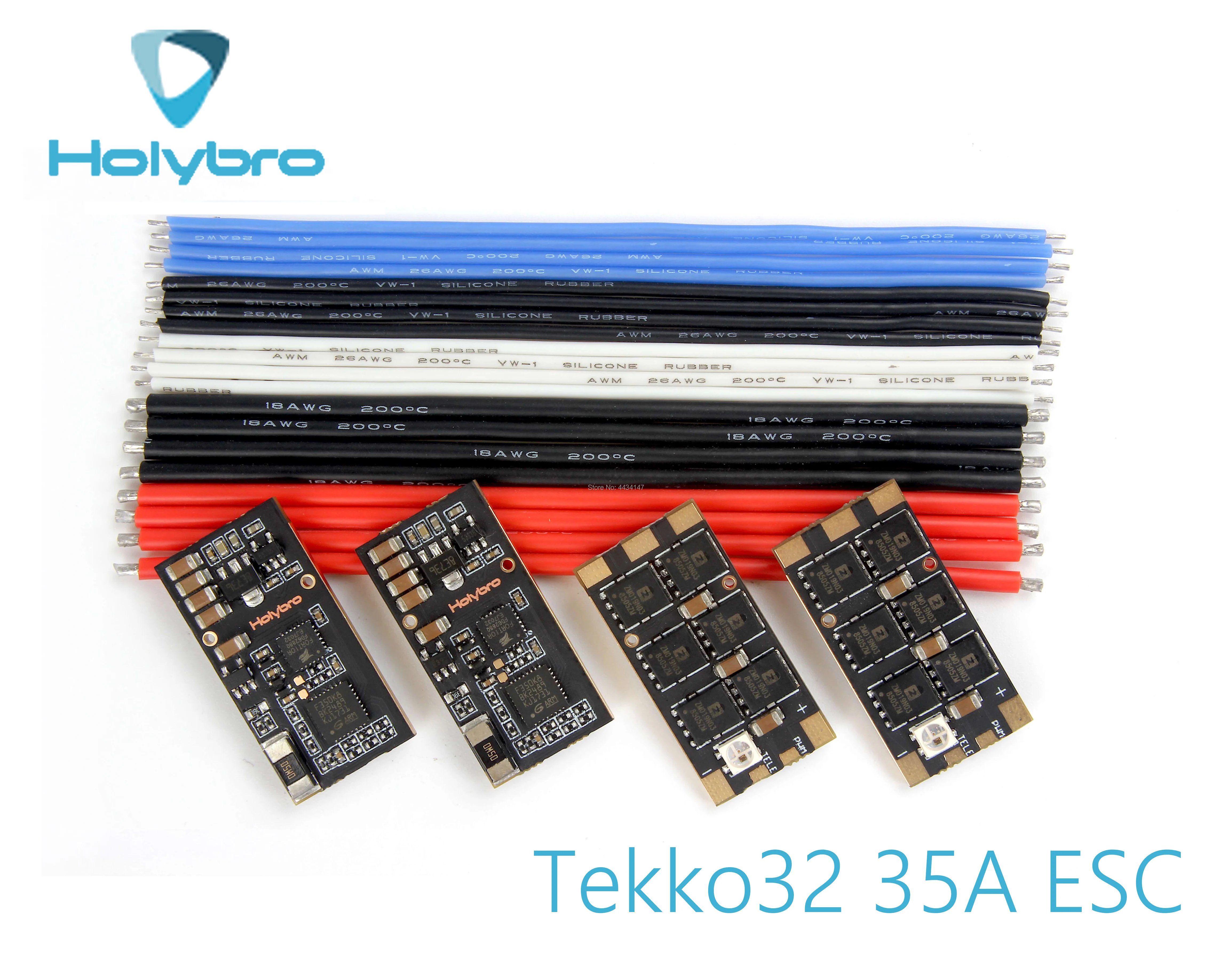 Holybro Tekko32 F3 35A ESC blheli _ 32 2 6S MCU Dshot1200 до кГц Встроенный датчик тока 15*30 мм 5 2g micro для FPV