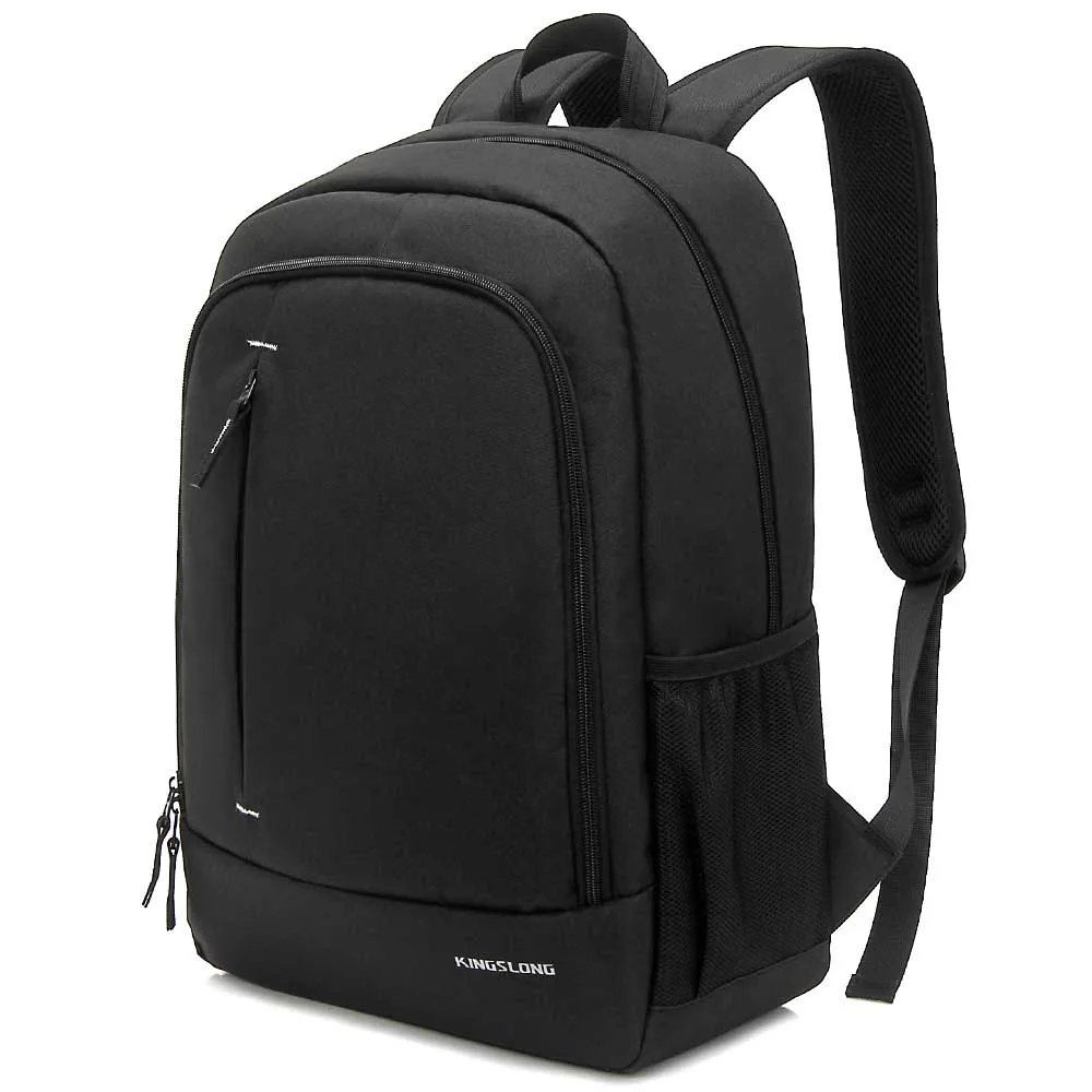 KLB1808001BLACK Школьный рюкзак Mochila, Женская Повседневная сумка, 15,6 дюймов, рюкзак для ноутбука, дорожная сумка, Подростковый ранец для женщин и мужчин, повседневная сумка - Цвет: KLB1808001BLACK