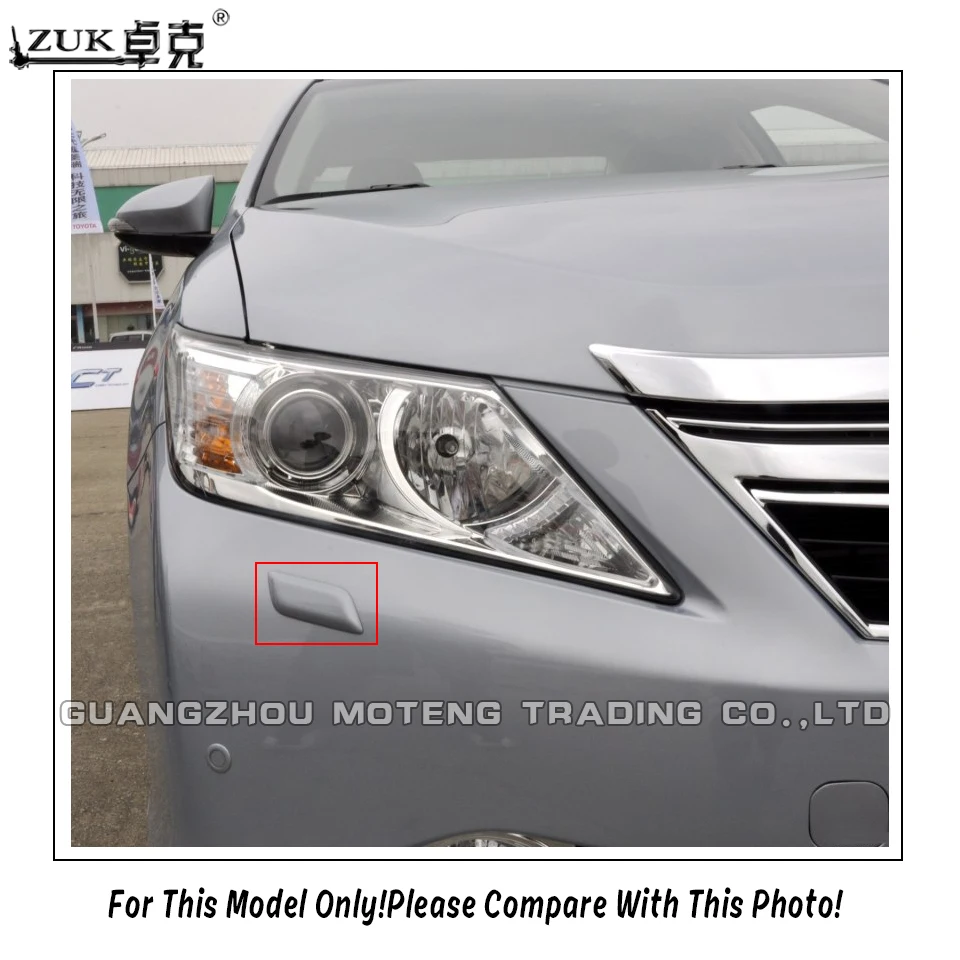 Zuk левый и правый фара шайба насадка крышки Кепки Корпус для Toyota Camry Hybrid 2011- asv50 avv50 acv51 база Цвет
