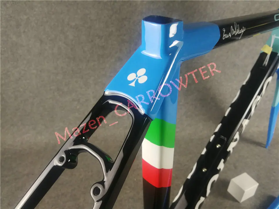 T1100 UD цвет: черный, синий Colnago C64 карбоновые шоссейные рамы передняя вилка подседельный зажим гарнитура с 48/50/52/54/56 см для выбора
