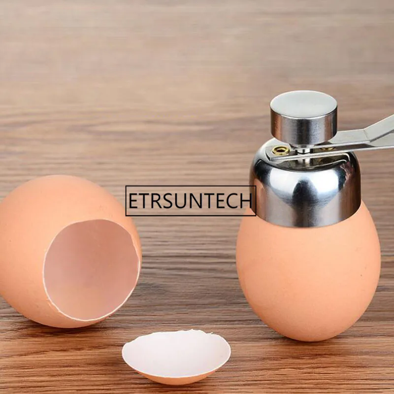 Нержавеющая сталь вареное яйцо Топпер оболочки резак молоток сырое крекер