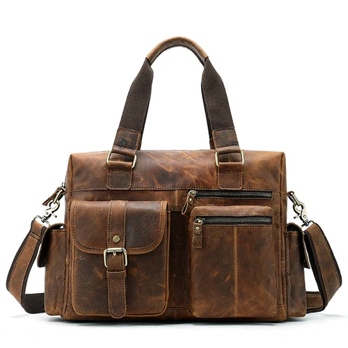 

Travel Bag Hand Luggage Genuine Leather Foldable Travel Bag Suitcase Luggage Travelbags Duffle Bags Big/Weekend Bags 8537