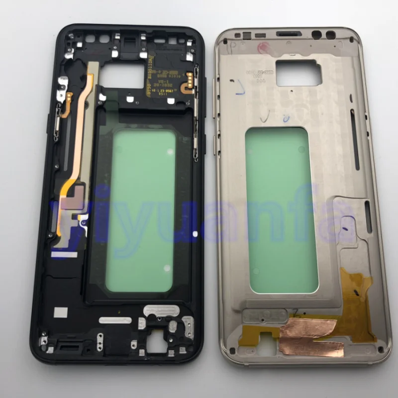 S8+ чехол с полным корпусом, задняя крышка+ передняя стеклянная линза+ средняя рамка для samsung Galaxy S8 Plus G955 G955F G955FD G955F/DS