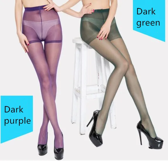 Dark purple Shengrenmei сексуальные женские тонкие колготки Длинные чулки, колготки женские горячие летние эластичные Medias Колготки 16 видов цветов Прямая поставка - Цвет: Dark purple
