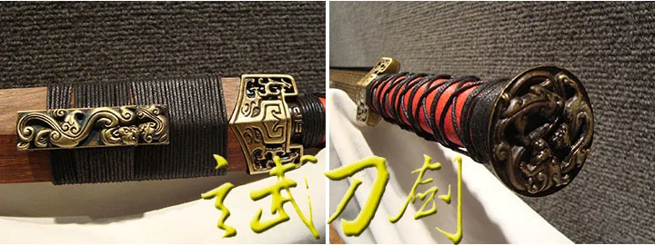 S0324 THREE KINGDOMS GENERAL ZHAO YUN BLACK BLADE SABRE SWORD W/ SCABBARD 32&quot | Игрушки и хобби