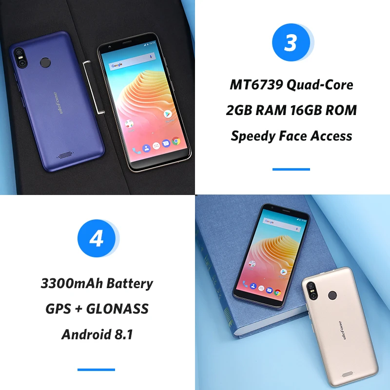Чехол накладка Ulefone S9 Pro смартфон MTK6739 4 ядра 2 Гб Оперативная память 16 Встроенная