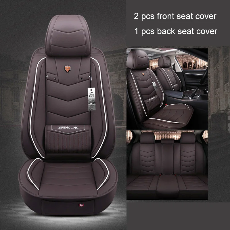 Version A 5 сидений(передние+ задние) чехол для автокресла для Ford Edge Mondeo Ecosport Focus kuga, Land Rover Freelander 2 - Название цвета: Version A