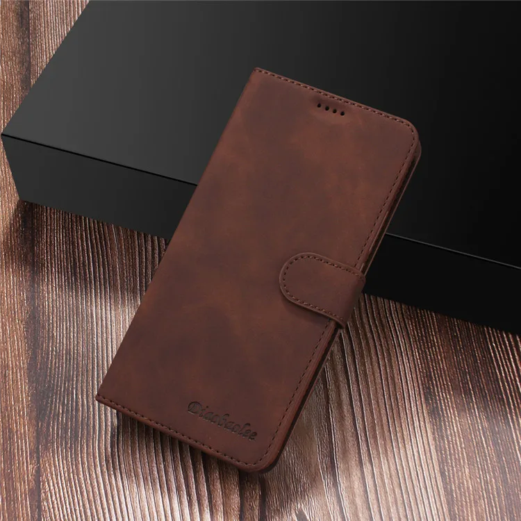Коричневый Чехол из искусственной кожи чехол для huawei P30 Pro Чехол для huawei P30 Lite флип-чехол для Funda huawei P30 флип-чехол для телефона - Цвет: Коричневый