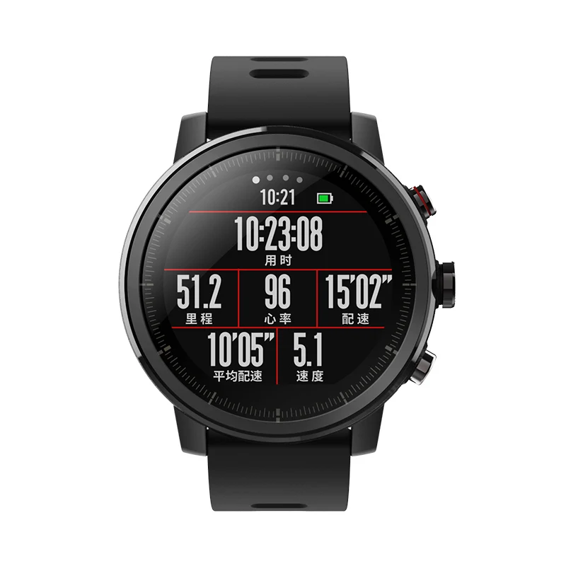 Huami Amazfit 2 спортивные Смарт часы gps 5ATM пульсометр водонепроницаемый анти потеря