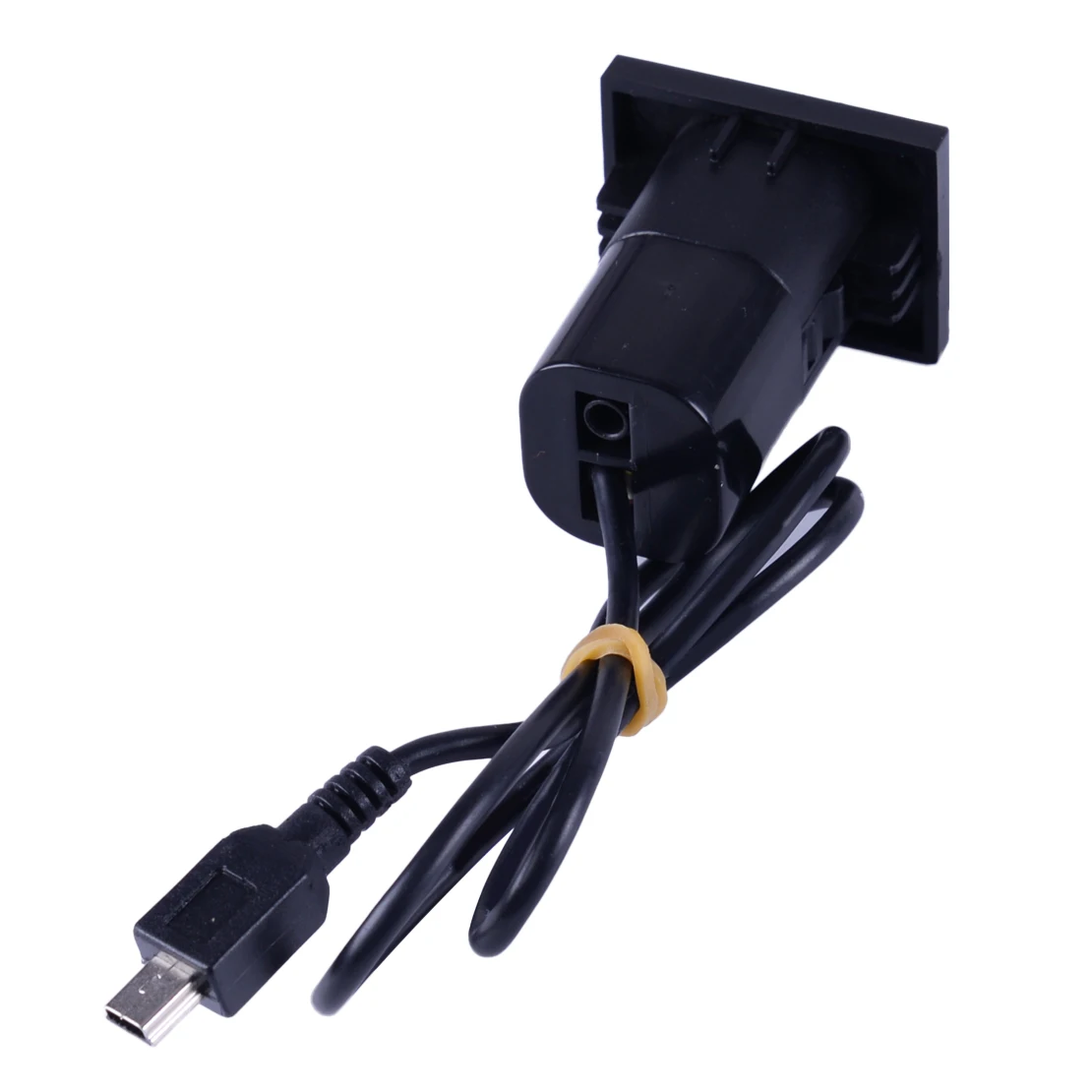 New 43cm Black Plastic Car Auto MINI USB Dash Panel Input Connection Module Point 3.5mm Silver Fit for Ford Focus MP3 Jack | Автомобили и