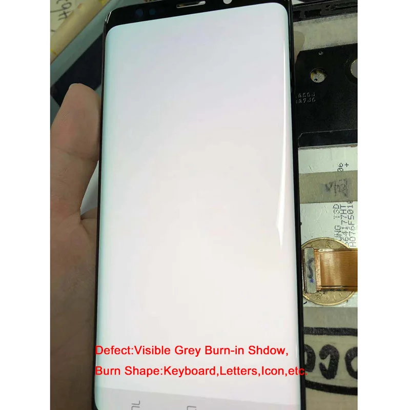 Сменный ЖК-дисплей AMOLED для SAMSUNG Galaxy S9 сенсорный экран дигитайзер + Plus G960 G965