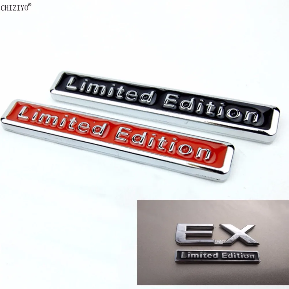 CHIZIYO 3D металлическая Ограниченная серия наклейка на автомобиль Badge Наклейки