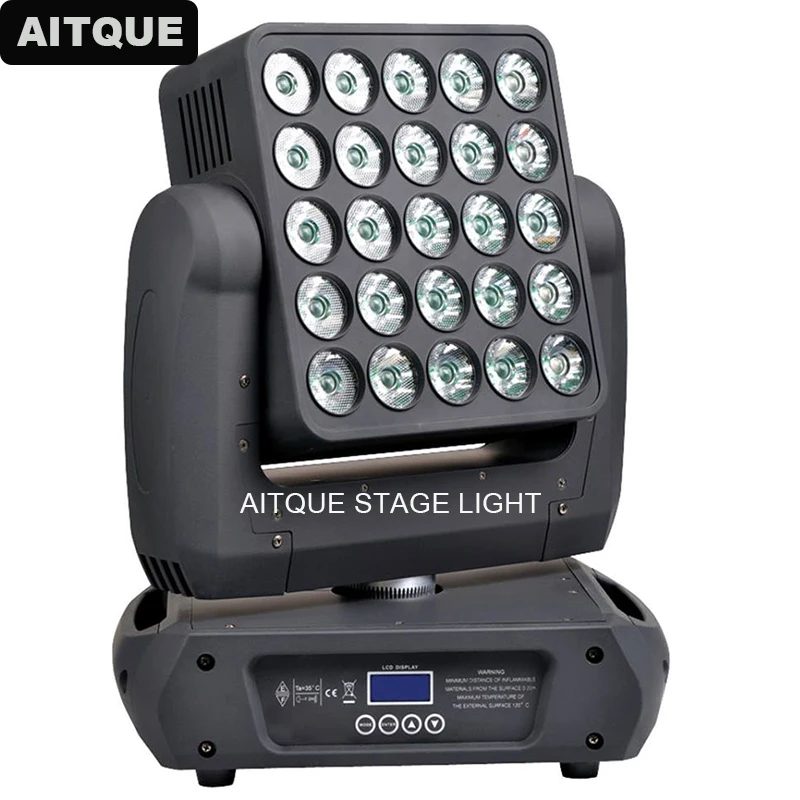 4 шт. диско lyre dmx светодиодная матрица движущаяся головка led 25x10 Вт Светодиодная