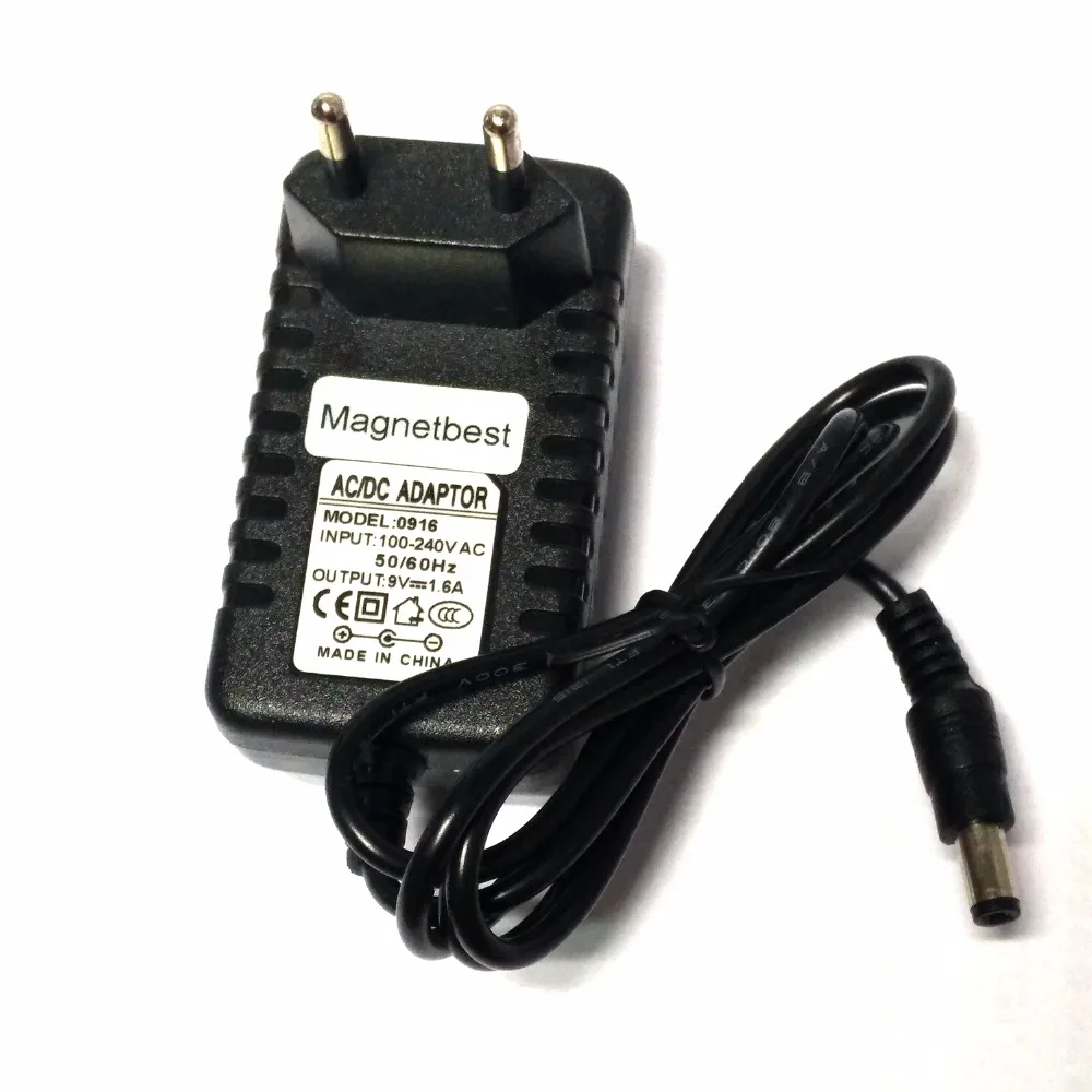 9V 1.6A AC/DC адаптер для ярлыка брата питания принтера AD 24 24ES PT E100B / D210 разъема