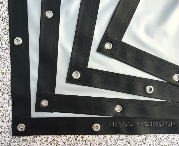 72 дюйма 16:9 складной металлический серебристый домашний фильм проектор экран Frabic