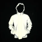 Светоотражающая Мужская куртка, ветровка в стиле хип-хоп без каких-либо логотипов, осенние мужские и мужские куртки и пальто, jaqueta masculina 4xl