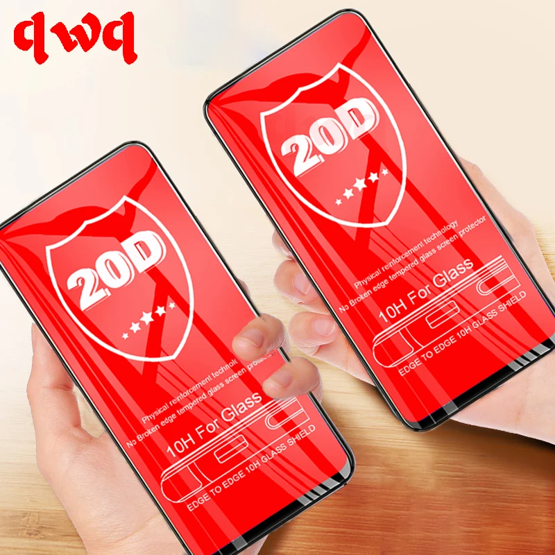 20D полное покрытие закаленное стекло для Redmi Note 7 6 Pro Защитное экрана Xiaomi mi 9 8 A2 Lite 5X