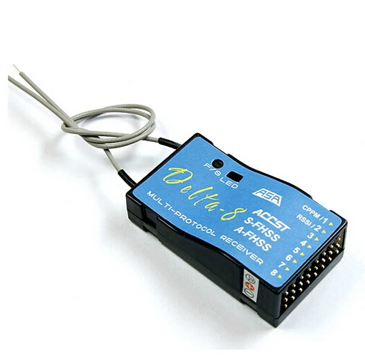 Приемник FrSky Delta 8 FrSky D8V8 Futaba S-FHSS FHSS и Hitec AFHSS системы для дрона вертолет, самолет с радиоуправлением сделай сам (art.: 7b0b558ee) - 7b0b558ee