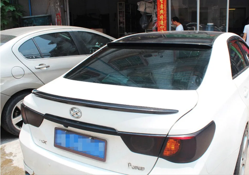 Спойлер из углеродного волокна для TOYOTA REIZ 2010-2016 высокое качество заднее крыло