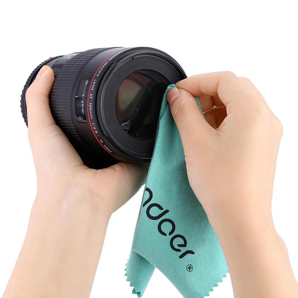 Ткань для очистки объектива камеры Canon Nikon Sony Gopro DSLR видеокамеры видеомагнитофона