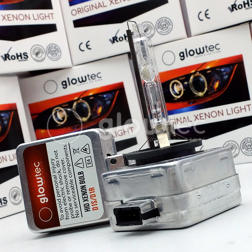 GLOWTEC оптовая продажа 10 шт. D1S HID ксеноновые лампы 12 В 35 Вт hid 4300K 5000K 6000K 8000K 10000K 12000K для