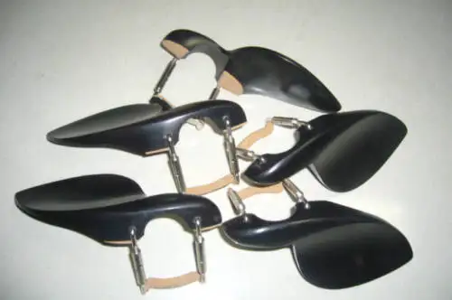 

25pcs black ebony violin chinrest 4/4,violin parts #6427,Musical instrument part