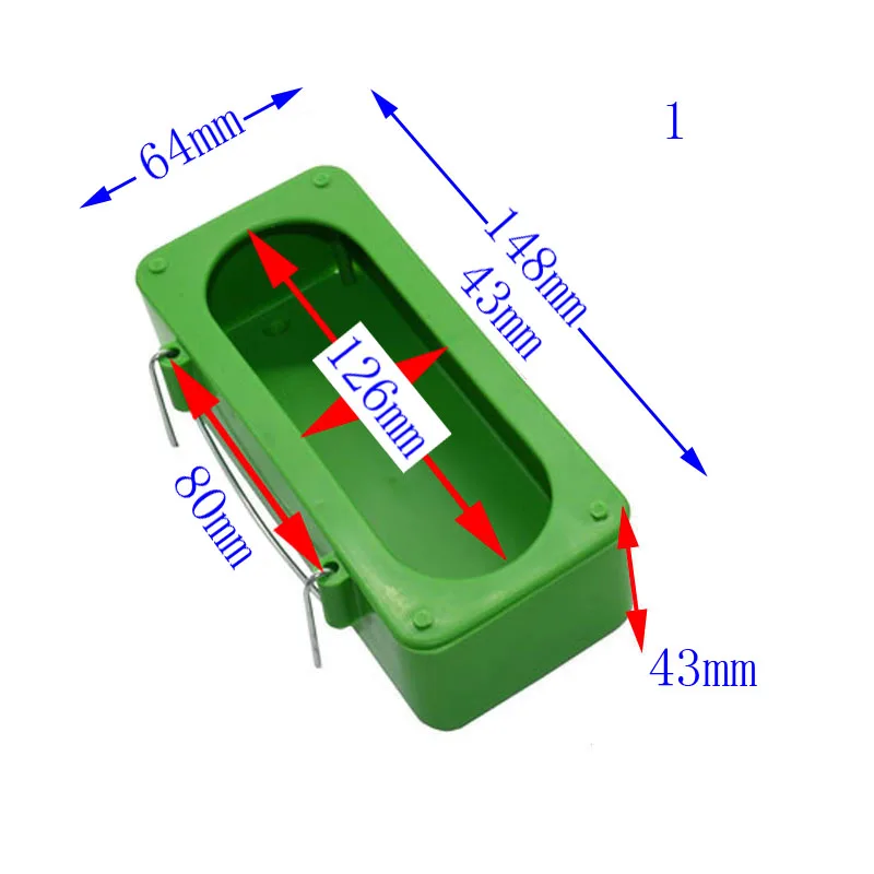 Кормушка для разведения голубей 2 в 1 пластиковая кормушка попугая птиц двойная