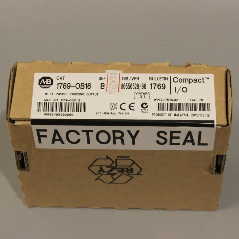 1769-OB16 1769OB16 Allen-Bradley новый и оригинальный Заводская печать есть в наличии |