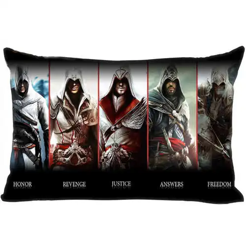 Лучший пользовательский чехол для подушки assassins_creed (1) спальня дома прямоугольная