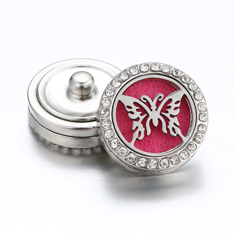 Модный Магнитный медальон для ароматерапии с животными Сова кошка лошадь