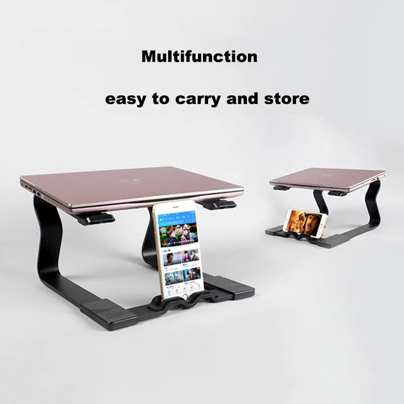 Многофункциональная охлаждающая подставка для ноутбука Macbook увеличивающий