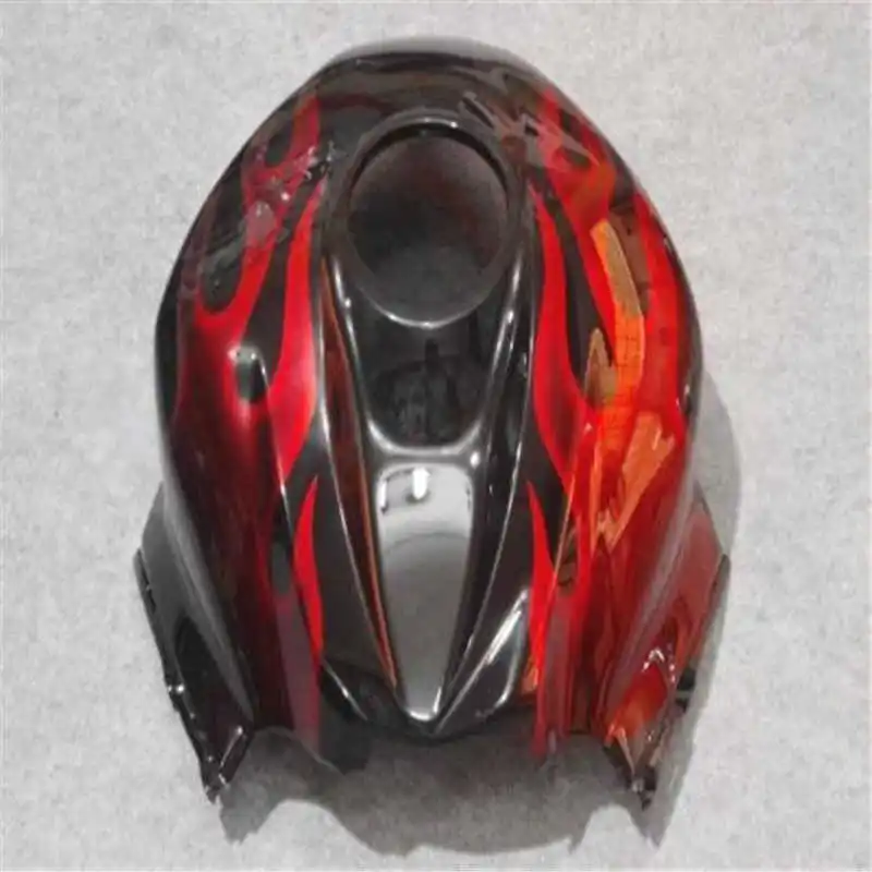 

L36-Injection molding ABS full Fairing kit for cbr600rr 2009 2010 2011 2012 CBR 600 RR red flames in black fairings 09-12