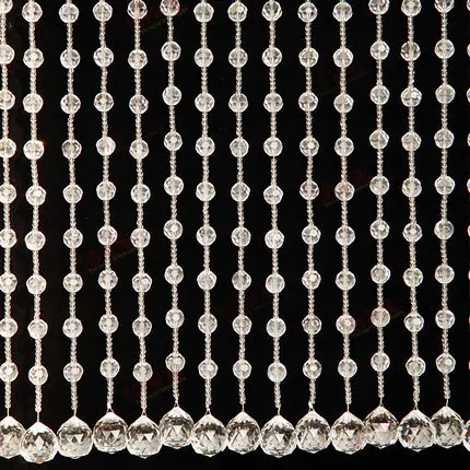 Новинка 2016 20 м/лот занавеска из хрустальных бусин для двери разделение крыльца