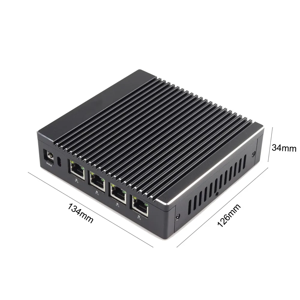 Windows 10 Мини ПК Wifi 4 Lan Gigabit Ethernet Intel Настольный карманный компьютер для