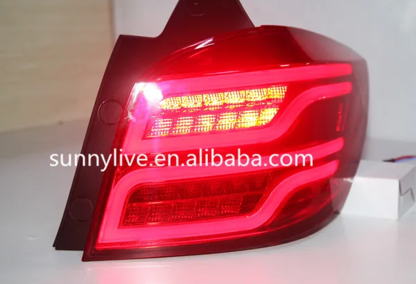 Для Chevrolet Cruze 2009-2014 года хэтчбек для ben-z стиль светодиодный задний фонарь задние